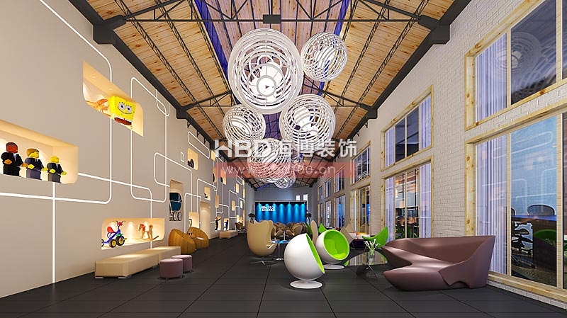 小星辰服飾公司辦公室裝修 展廳 小星辰服飾公司辦公室裝修 展廳