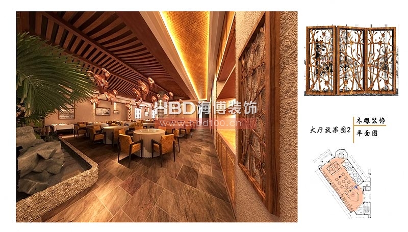 嶺南風(fēng)格會(huì)所裝修 大廳效果圖 嶺南風(fēng)格會(huì)所裝修 大廳效果圖