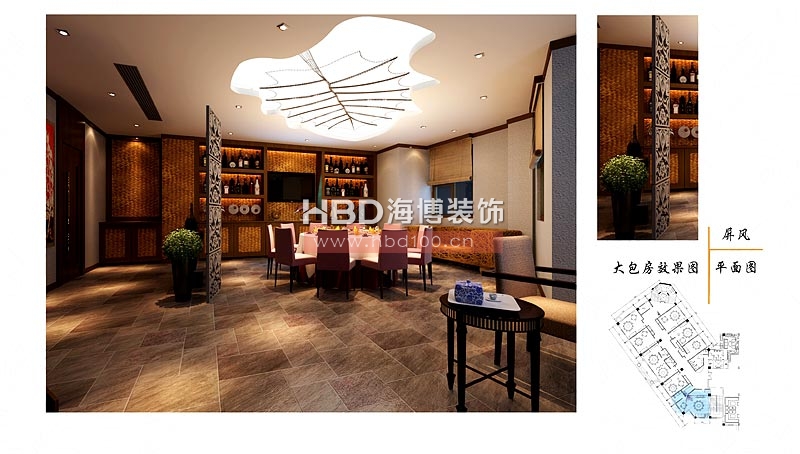 嶺南風(fēng)格會(huì)所裝修 大包房 嶺南風(fēng)格會(huì)所裝修 大包房