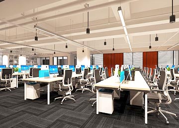 較前廣告公司裝修辦公室區設計 較前廣告公司裝修辦公室區設計