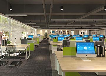 廣州醫享網公司辦公室設計 廣州醫享網公司辦公室設計