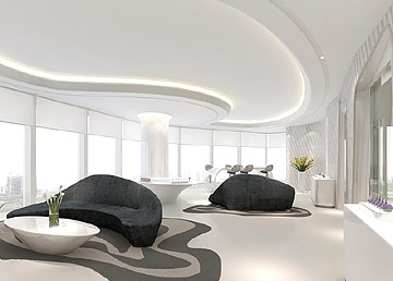 化妝品公司裝修休閑區 化妝品公司裝修休閑區