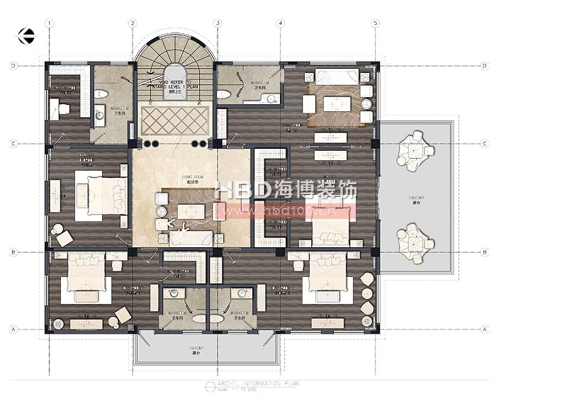 湛江別墅裝修平面方案設計.jpg 湛江別墅裝修平面方案設計.jpg