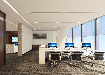 萬華投資公司公共辦公區裝修設計 萬華投資公司公共辦公區裝修設計