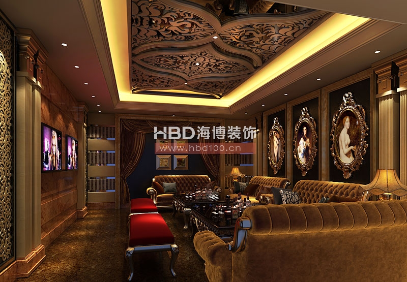 KTV包廂設(shè)計(jì)裝修 7號(hào)房