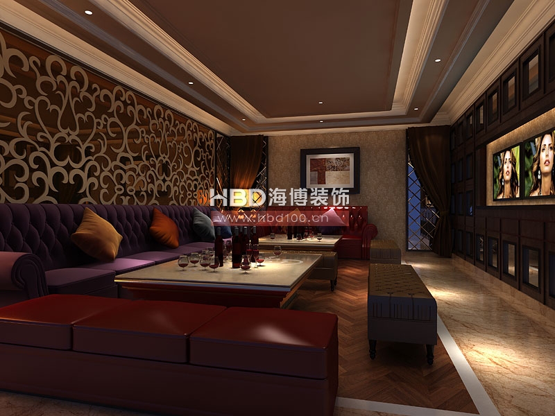 KTV包廂設(shè)計(jì)裝修 15號(hào)房