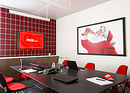 可口可樂(lè)總部辦公室裝修設(shè)計(jì)實(shí)景圖