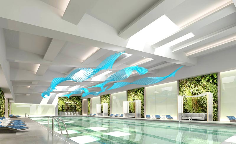 翡翠薈美容會所裝修設(shè)計 游泳館設(shè)計 翡翠薈美容會所裝修設(shè)計 游泳館設(shè)計