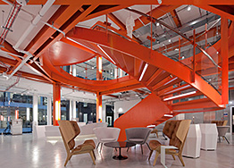 辦公樓裝修設計可以走這樣的創(chuàng)意路線